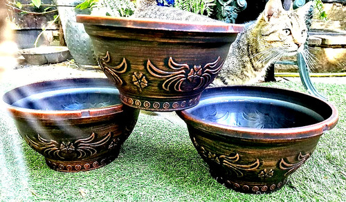 Set copper tone low - ,