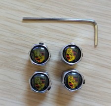 Porsche Dustcaps Aluminium