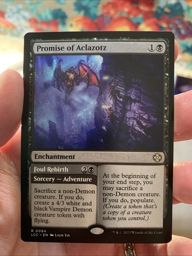 Promise aclazotz foul - of,