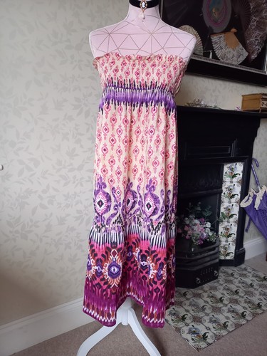 Ladies summer dress pink - summer, dress,