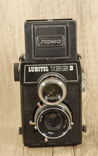 Lubitel 166 B Universal Camera 75mm F/4.5 T-22 Lens VGC Untested