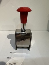 TRODAT AUTOMATIC NUMBERING MACHINE STAMP 5756/M METAL SELF INKING NUMBERER