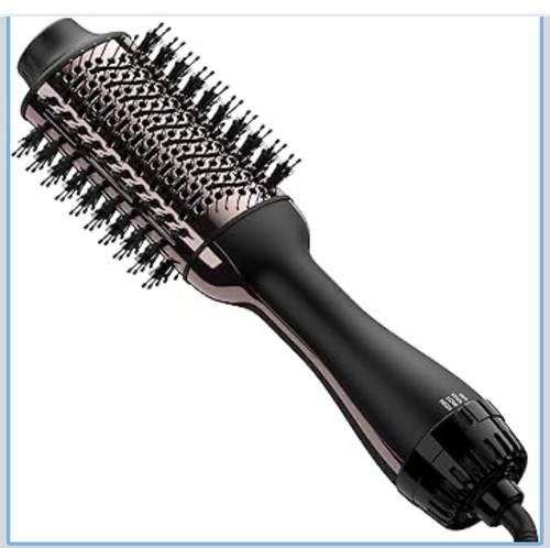 Hair dryer brush blow - hair, in
