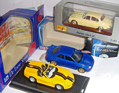 Vintage model vehicles - vintage,