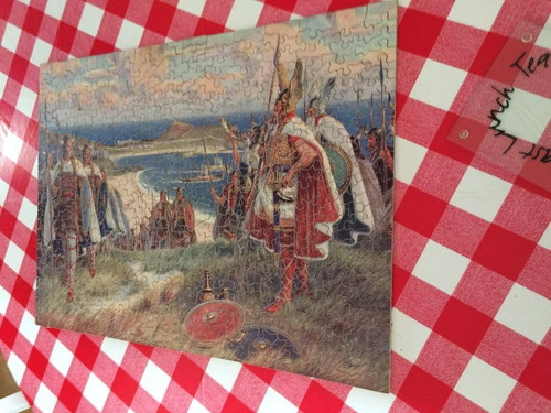 Chad valley wood jigsaw - chad,