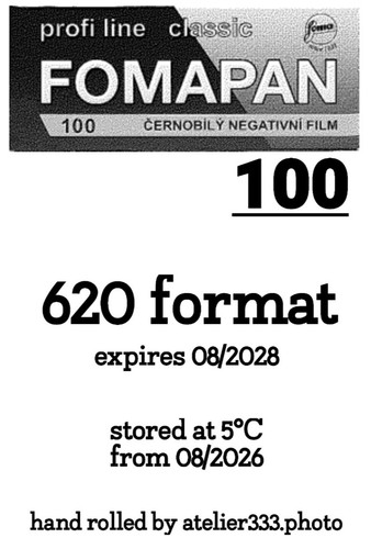 620 format fomapan classic - 620, 100