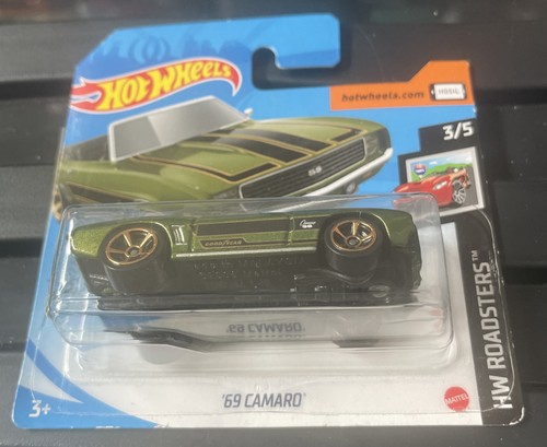 Hot wheels green camaro - hot,