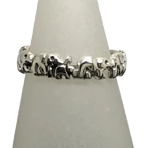 Elephant band ring solid - elephant, ring,