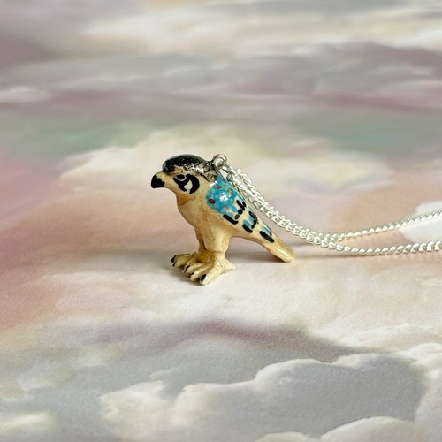 Egyptian falcon bird porcelain - egyptian,