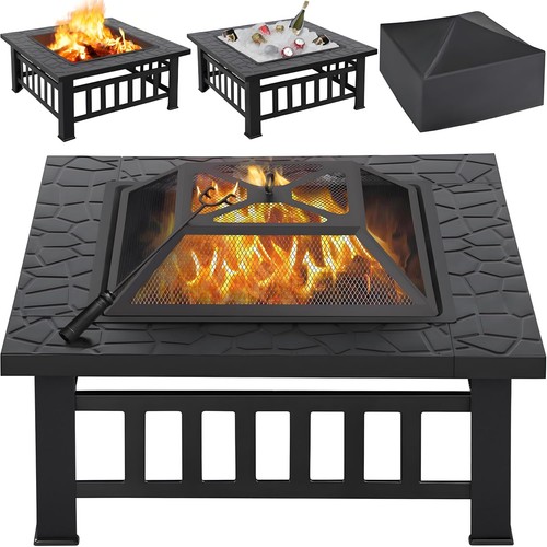 81cm square fire - square,