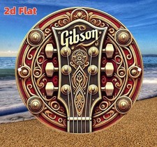 Vintage Gibson Style Aluminium