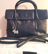 Radley Navy Bag Leather