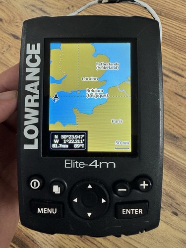 Lowrance elite chartplotter - lowrance,