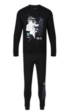 Mens Pyjamas DragonBall-Z Cuffed Hems Night Sleep Lounge Wear PJ Sets XS-2XL New