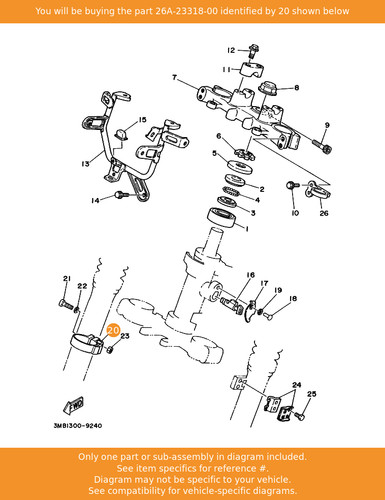 Yamaha holder cable 1 - holder,,