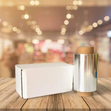 Aluminium Highlighting Foil For Coloring Hair New In Box With Cutter 100m X 10cm