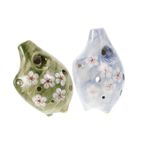 2pcs beginner ceramic ocarinas - 2pcs,