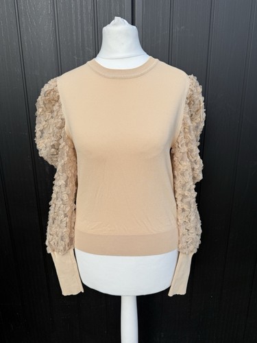 Womens zara beige jumper - ,