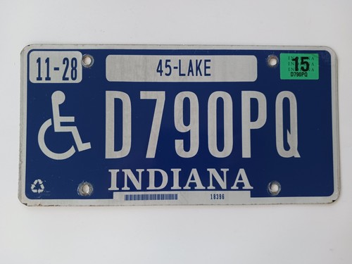 2015 indiana license plate - 2015,
