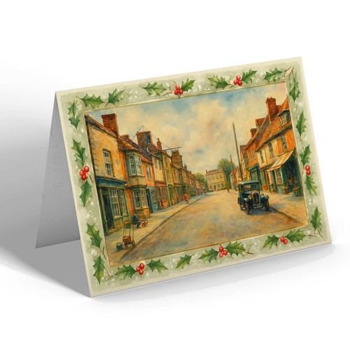 Xmas notelet high - xmas,