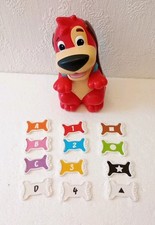 Red Rover Game - Talking Dog Toy - Complete with 12 Bones - Mattel 2009 Working 