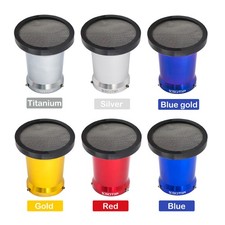 Motorcycle 55mm Carburetor Air Filters With Screen Velocity Stacks For Carb