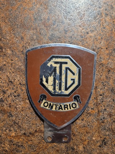 Car club badge - badge, ontario
