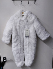George Faux Fur Pramsuit 3-6