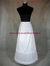 IVORY 2-HOOP BRIDAL/PROM PETTICOAT/UNDERSKIRT/CRINOLINE