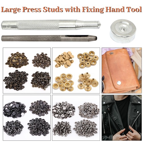 Press studs large snap - studs,