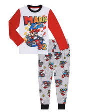 Mario Kart  Boys Pajamas NWT