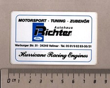 Decal/Decal Hurricane Racing Engines Ford Richter Motorsport Tuning