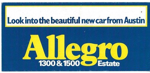 Austin allegro estate - austin, 1