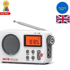 Portable Radio, Small Radio FM/AM, Transistor Radio with Excellent Sound Quality