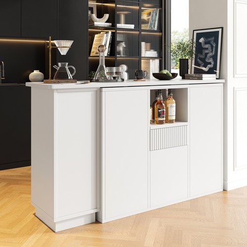Kitchen island breakfast bar - kitchen,