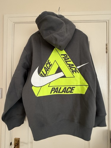 Palace nike charcoal hoodie - x,