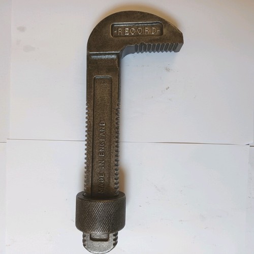 Record stillson wrench - record,