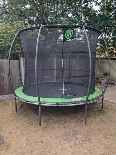 Trampoline 10ft with - , enclosure