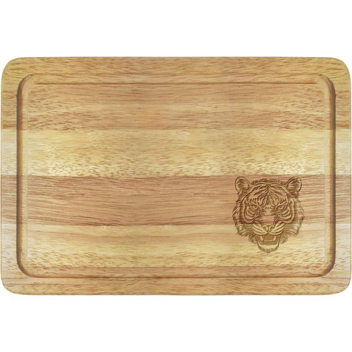 Tiger head wooden - 'tiger,