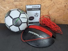 Quickplay Replay Ball - Size 4 Football Rebounder Bungee Skills Trainer