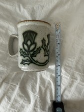 Vintage Dunoon Thistle Mug: Made in Scotland