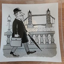 1970 Kenneth Townsend Sights Of London gent - I have full set  Chance Glass