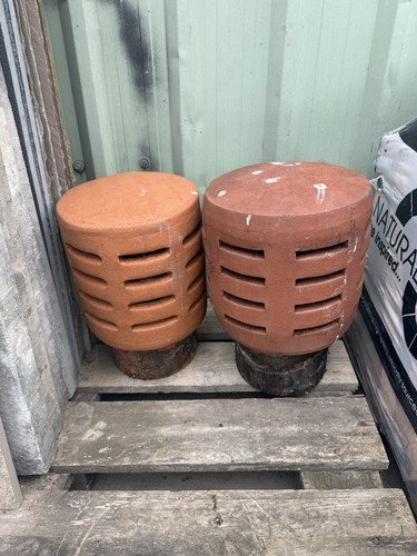 Terracotta pot chimney cowl - pot,