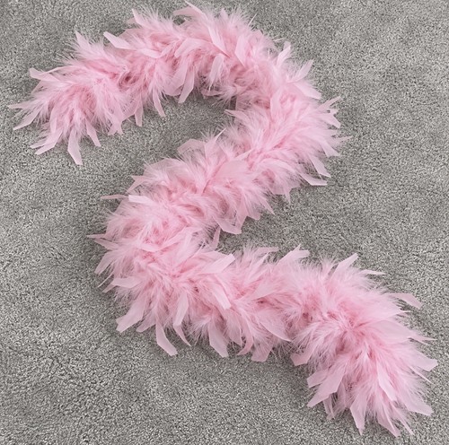 Nwot pink feather boa - ,