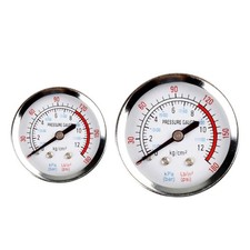 Air Pressure Gauge with Double