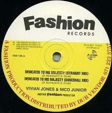 Vivian Jones - Dedicated To His Majesty ／ Defend The Money, 12", (Vinyl)