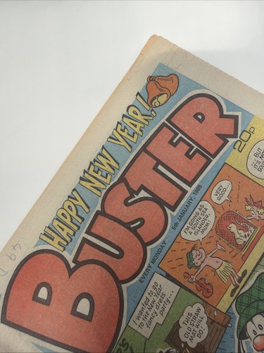 Buster happy new year - happy, issue