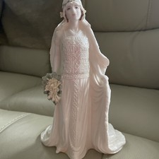 Coalport large Royal Brides Queen Elizabeth The Queen Mother 70th Anniversary