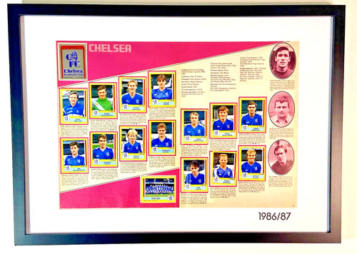 Chelsea 1987 large framed - chelsea, 1987,