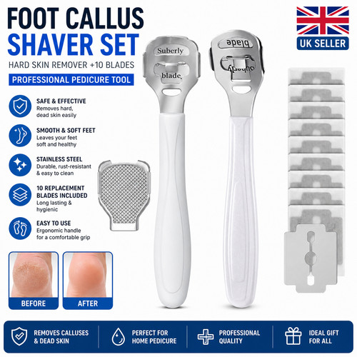 Foot callus shaver - foot,